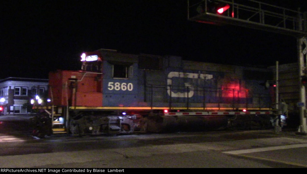 BNSF transfer train